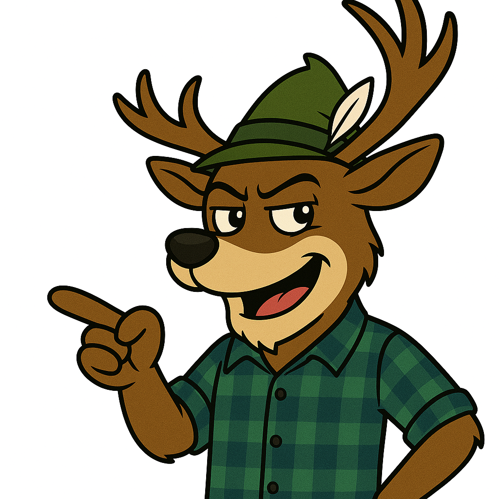 Eckhard schimpft freundlich mit dir, weil du zu früh beim Gewinnspiel bist.