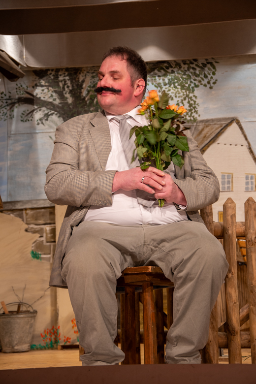 Der Dorfschlawiner – Szene